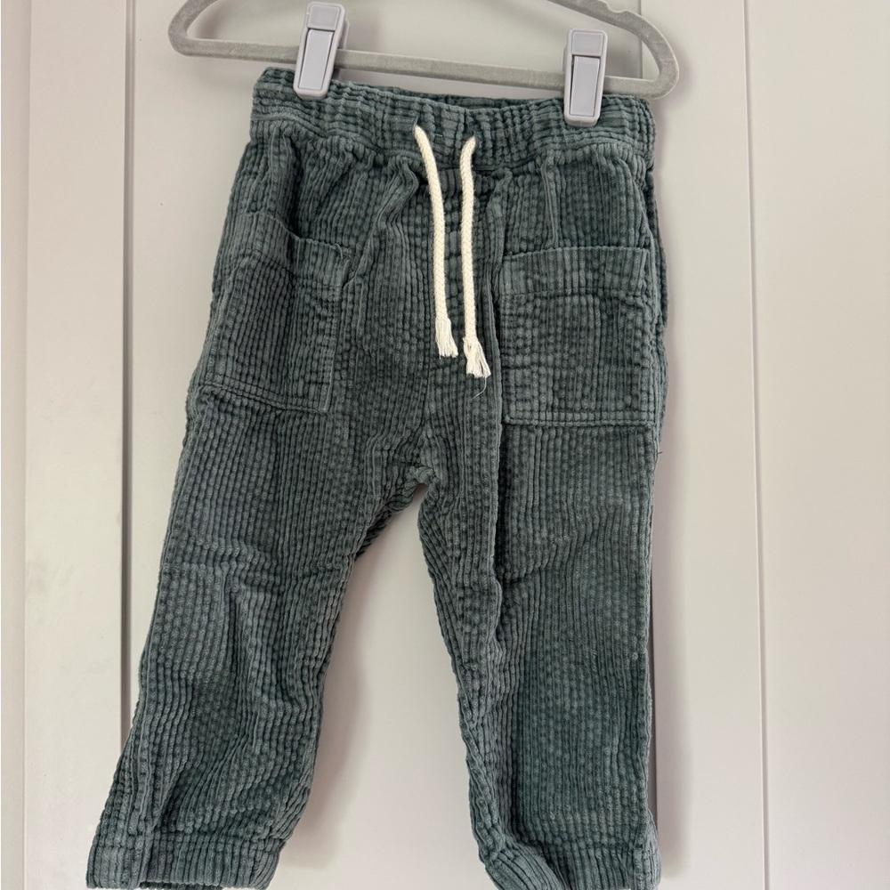 Baby Corduroy Pants in Green (H&M, 12m)